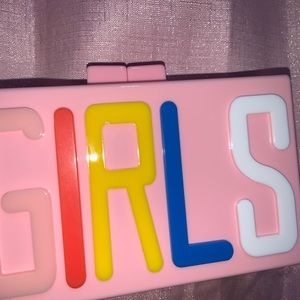 Pink G I R L S purse